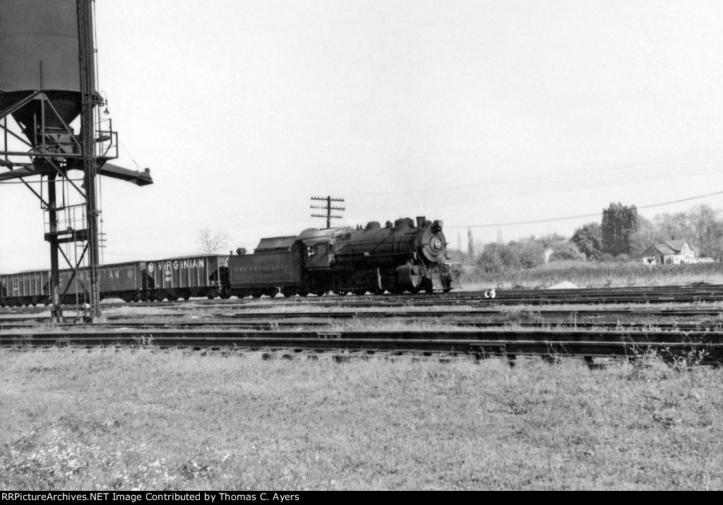 PRR Mineral Train, 2-8-0, 1956